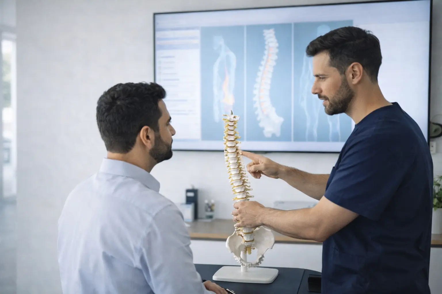 Evaluación postural en Dolorfin Puebla